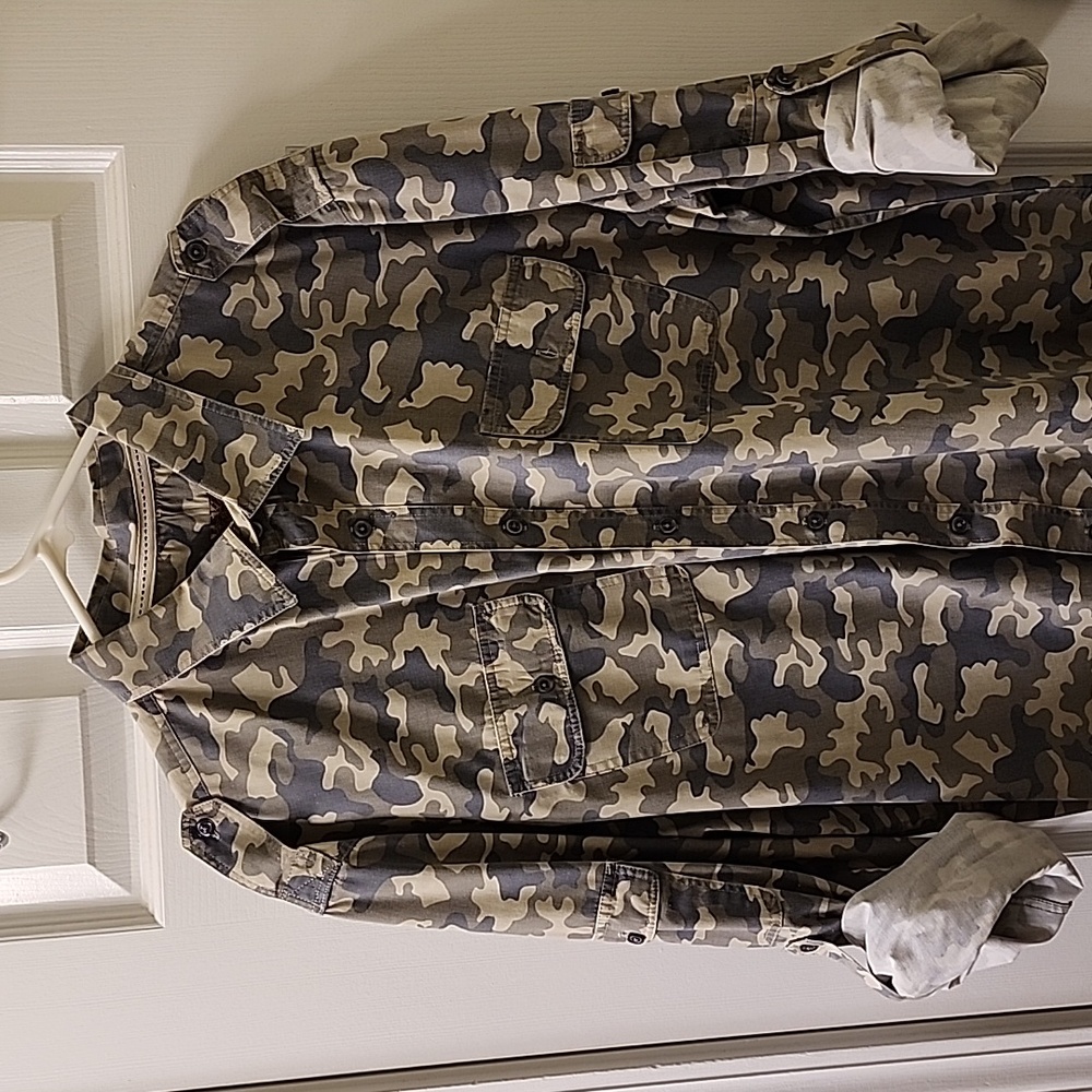 Long sleeve camo shirt